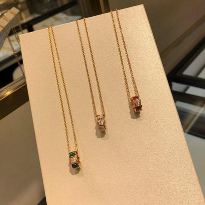 [WZQ]SERPENTI PEDANT DIAMOND NECKLACE