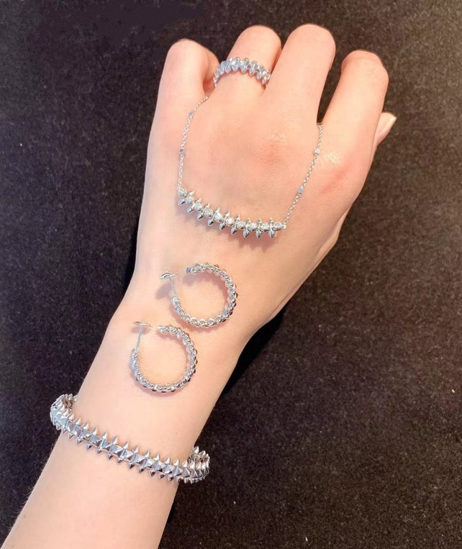 [WZQ]CLASH SILVER BRACELET
