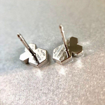 [WZQ]BEE LOVE SILVER DIAMOND EARRINGS