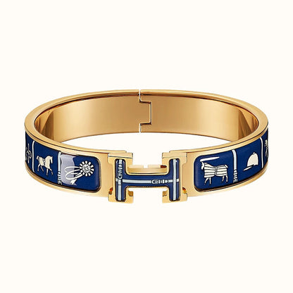 [WZQ]H COUVERTURES DARK BLUE BRACELET