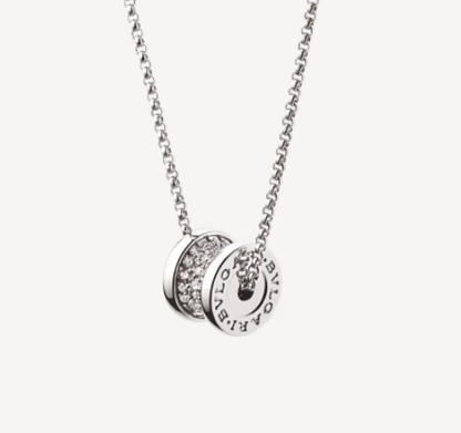 [WZQ]ZERO 1 SILVER DIAMOND NECKLACE