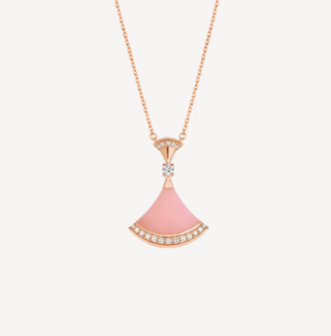 [WZQ]DREAM NECKLACE PINK OPAL