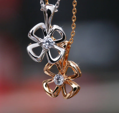 [WZQ]FIOREVER NECKLACE DIAMOND CENTER