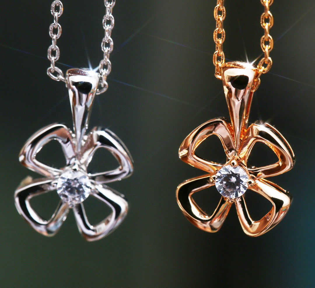 [WZQ]FIOREVER NECKLACE DIAMOND CENTER